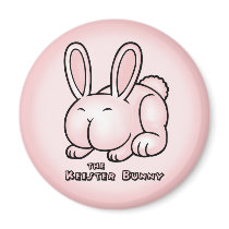 The Keister Bunny Refrigerator Magnets