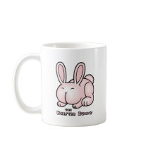The Keister Bunny Coffee Mugs