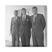 The Kennedy's at the White House,August 28, 1963 Fridge Magnets