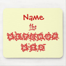The Ketchup Kid Mouse Pads
