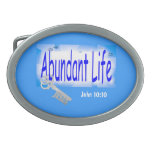 The Key to Abundant Life v2 Belt Buckle The Key to Abundant Life v2 Belt Buckle