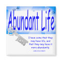 The Key to Abundant Life V2 magnet