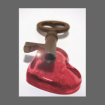 The Key to My Heart... postcards