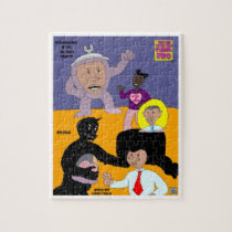The Kid With The Cubed Fro issue 2 cover Jigsaw Puzzles