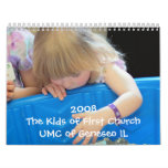 The Kids of First Church calendars