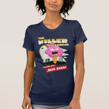 The Killer Icecream Movie Poster Ladies Tee