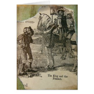 The King And The Peasant card