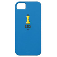 The King (Chess) Cartoon Graphic iPhone 5 Cases