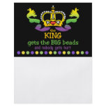 The King gets the BIG beads Flyers