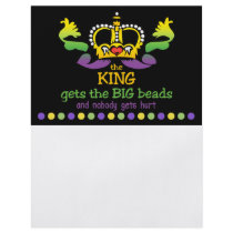The King gets the BIG beads Flyers