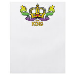 The King gets the BIG beads Custom Flyer