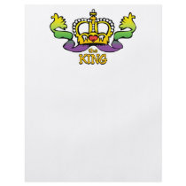 The King gets the BIG beads Custom Flyer