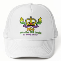 The King gets the BIG beads Hat