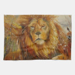 The king of beasts towel