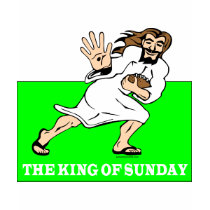 THE KING OF SUNDAY t-shirts