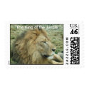 The king of the Jungle postage