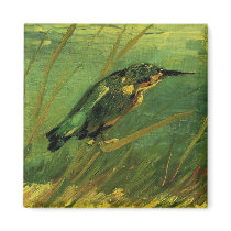 The Kingfisher, Vincent van Gogh Fridge Magnets