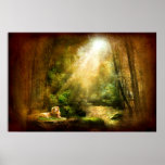 The King's Humility (Lion Art Poster) posters