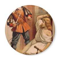 The Kings Musketeer, 'The Three Guardsmen' Vintage Magnets