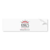 The King's Treasure Official Merchandise Store Bumper Stickers