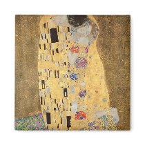 The Kiss, 1907-08 Fridge Magnet