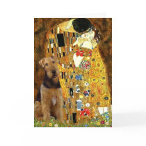 The Kiss - Airedale Terrier (#1) Greeting Card
