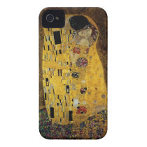 The Kiss by Gustav Klimt Case-mate Iphone 4 Cases