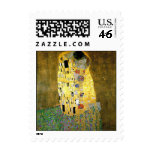 "The Kiss" by Gustav Klimt for Valentine's Day Stamps
