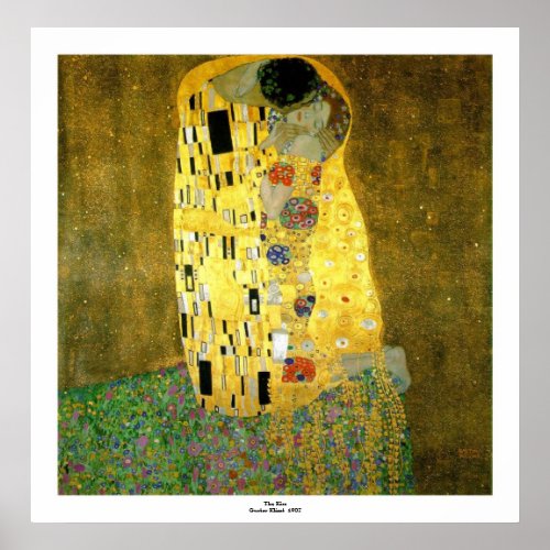 The Kiss by Gustav Klimt posters