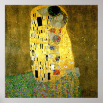 The Kiss by Gustav Klimt posters