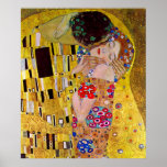 The Kiss by Gustav Klimt Posters
