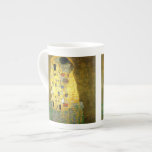 The Kiss by Gustav Klimt Bone China Mugs