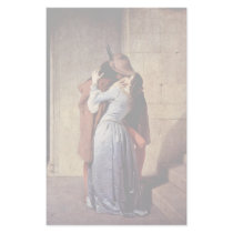The Kiss By Hayez Francesco Stationery Paper