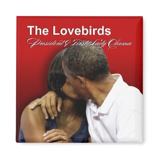 THE KISS CAM President &amp; First Lady Obama 2012 Magnet