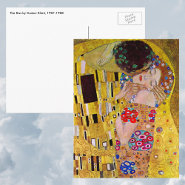 The Kiss (detail) by Gustav Klimt Post Cards
