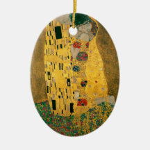 The Kiss - Gustav Klimt Christmas Tree Ornament