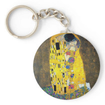 The Kiss, Gustav Klimt Key Chains