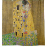 The Kiss (Lovers) by Gustav Klimt GalleryHD Shower Curtain