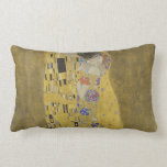 The Kiss (Lovers) by Gustav Klimt GalleryHD Throw Pillow