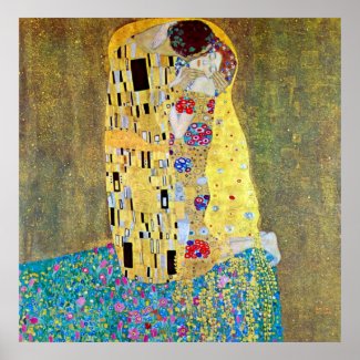 The Kiss (original Der Kuss) by Gustav Klimt Poster