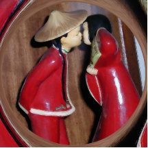 The Kiss Photo Sculpture