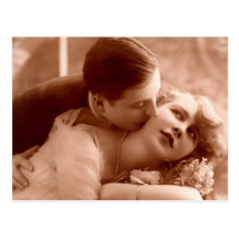The Kiss Post Card