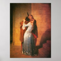 The Kiss Print by Francesco Hayez