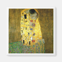 The Kiss Wedding Theme Fridge Magnet