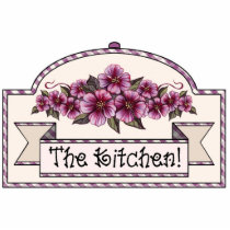 "The Kitchen" - Decorative Sign - 26 Cut Out