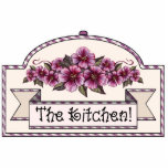 "The Kitchen" - Decorative Sign - 26 Cut Out
