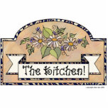 "The Kitchen" - Decorative Sign photo sculptures
