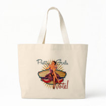 The Kitsch Bitsch : 1940's Pretty Girls Vote! bags