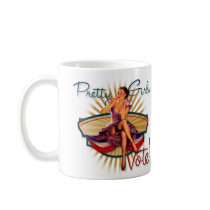 The Kitsch Bitsch : !940's Pretty Girls Vote! Mug