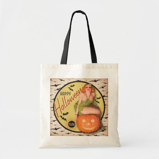 The Kitsch Bitsch : Boo-Tacular Retro Halloween Tote Bags